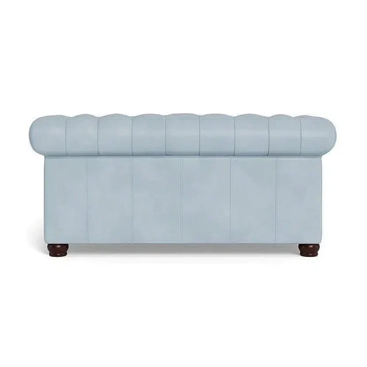 Victoria Leather Chesterfield Loveseat - LOOMLAN - Uptown Sebastian - Sofas & Loveseats