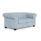 Victoria Leather Chesterfield Loveseat Sofas & Loveseats LOOMLAN By Uptown Sebastian