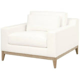 Vienna Track Arm Sofa Chair LiveSmart Peyton-Pearl Natural Oak Club Chairs LOOMLAN By Essentials For Living