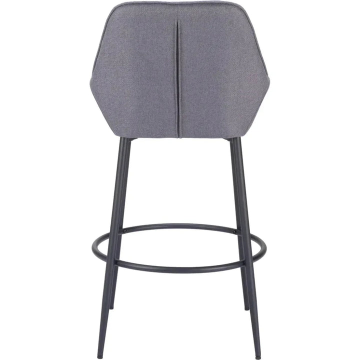 Vila Barstool (Set of 2) Gray - LOOMLAN - Zuo Modern - Bar Stools