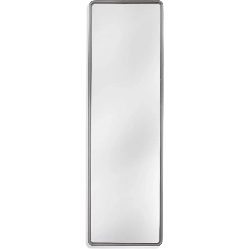 Vinca Metal Silver Vertical Floor Mirror-Floor Mirrors-Bassett Mirror-LOOMLAN