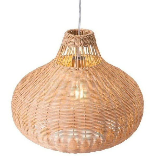Vincent Ceiling Lamp Natural Pendants LOOMLAN By Zuo Modern