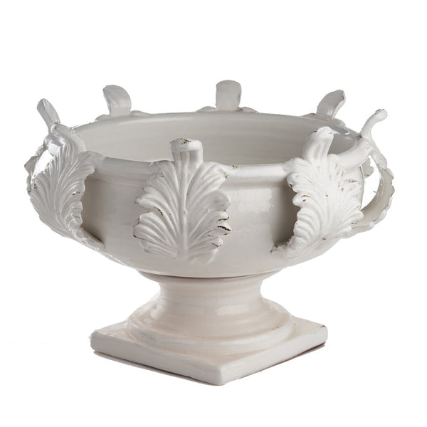Vinci Acanthus Leaf Design Centerpiece Bowl