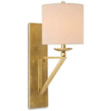 Vintage Brass Anthology Wall Sconce Wall Sconces LOOMLAN By Currey & Co