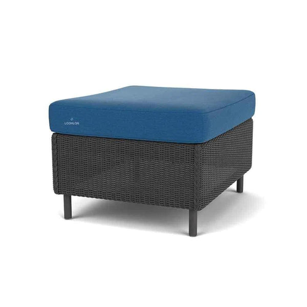 Visions Ottoman Premium Wicker Furniture Lloyd Flanders-Outdoor Ottomans-Lloyd Flanders-LOOMLAN
