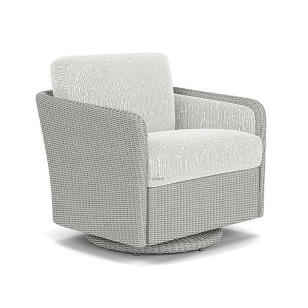 Visions Outdoor Replacement Cushions For Swivel Glider Lounge Chair Outdoor Accent Chairs LOOMLAN By Lloyd Flanders
