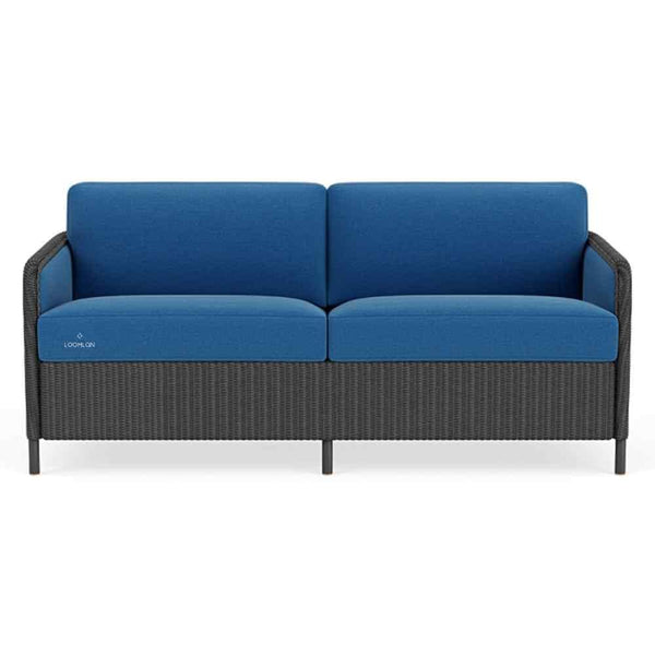 Visions Sofa Premium Wicker Furniture Outdoor Sofas & Loveseats LOOMLAN By Lloyd Flanders
