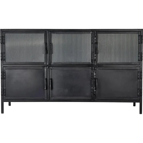 Vitrino 6 Door Console - LOOMLAN - Jamie Young - Sideboards