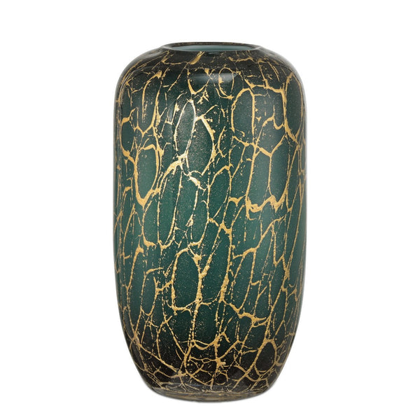 Vitry Green Glass Vase