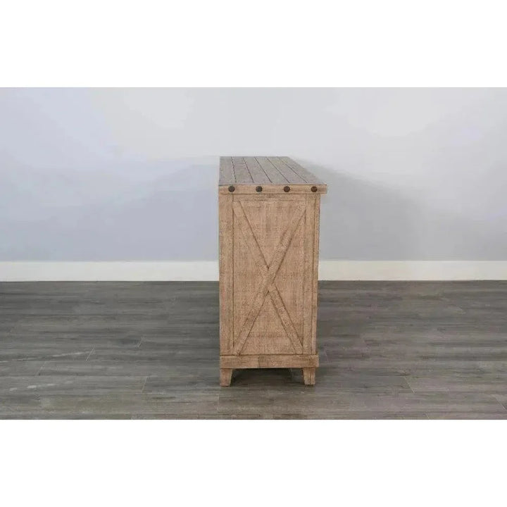 Vivian Server Light Brown - LOOMLAN - Sunny D - Sideboards