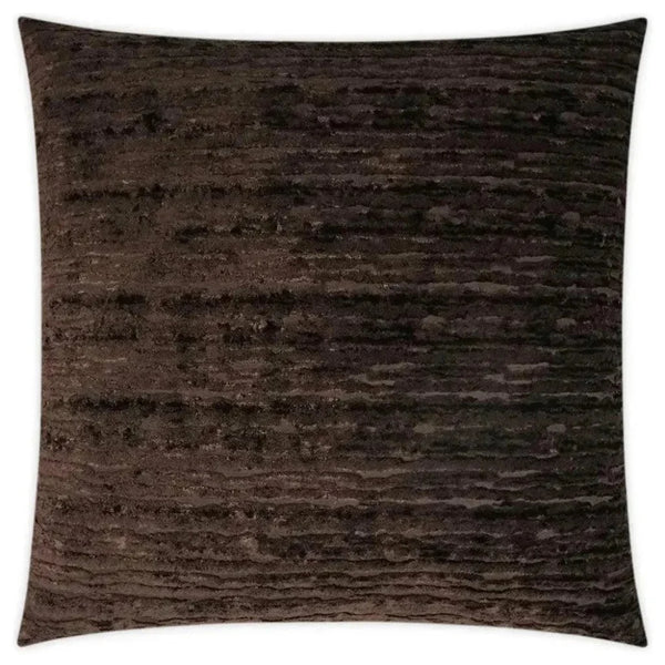 Wake Umber Coffee Brown Throw Pillow Insert - LOOMLAN - D.V. Kap - Throw Pillows