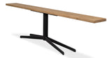 Wall Console Table Extra Long 125" Wide-Console Tables-Sarreid-LOOMLAN