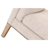 Warner Bench Bisque French Linen Natural