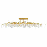 Washed Lucerne Gold Natural Forest Light Semi-Flush