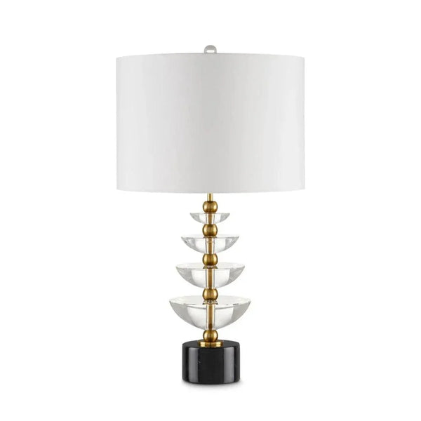 Waterfall Table Lamp - LOOMLAN - Currey & Co - Table Lamps