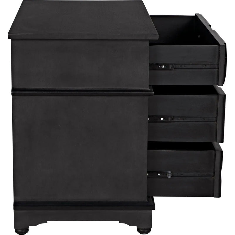 Watson Wood Black Dresser