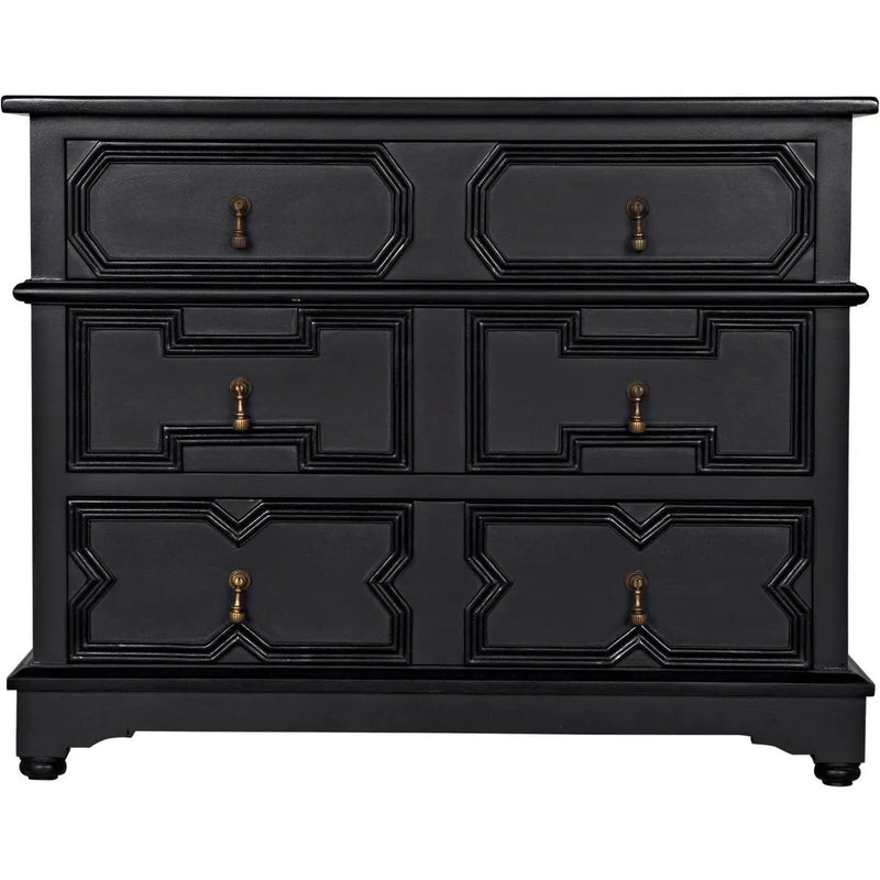 Watson Wood Black Dresser