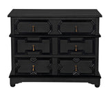 Watson Wood Black Dresser-Dressers-Noir-LOOMLAN