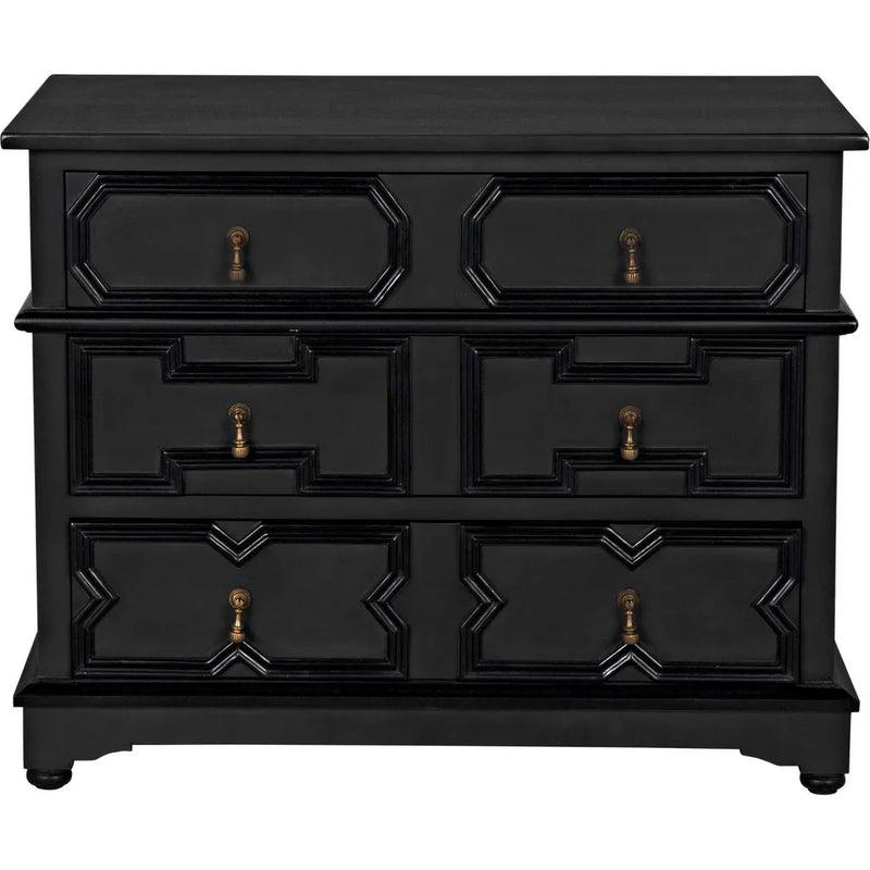 Watson Wood Black Dresser