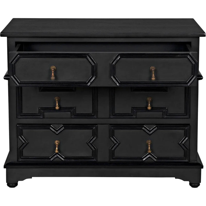 Watson Wood Black Dresser