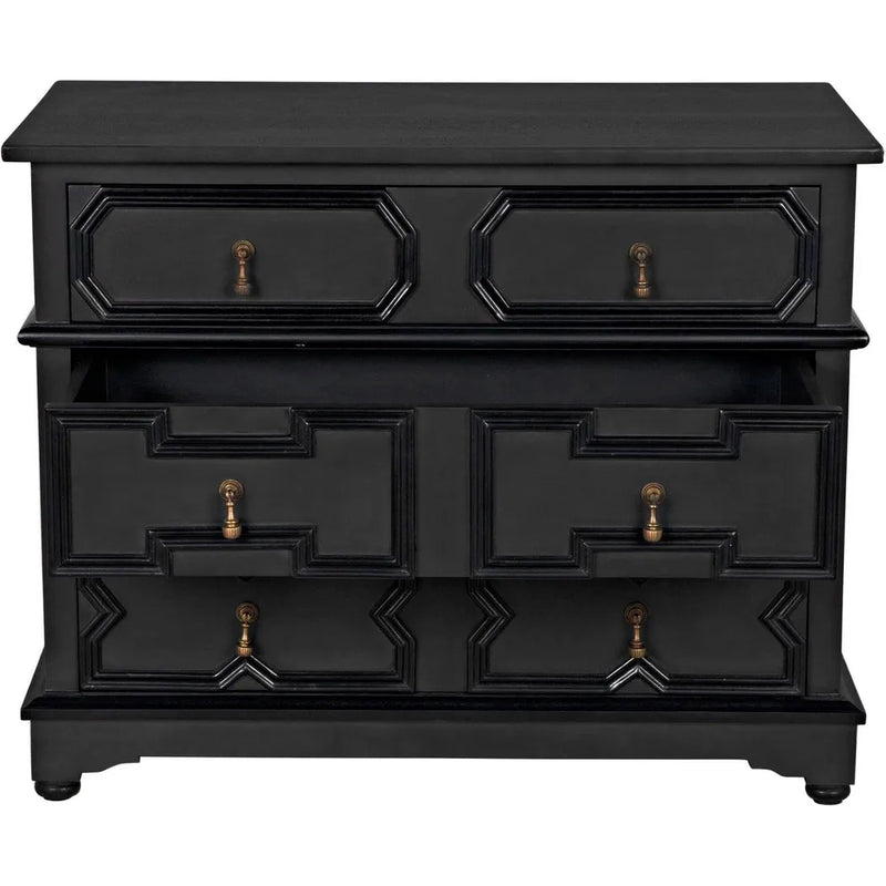 Watson Wood Black Dresser