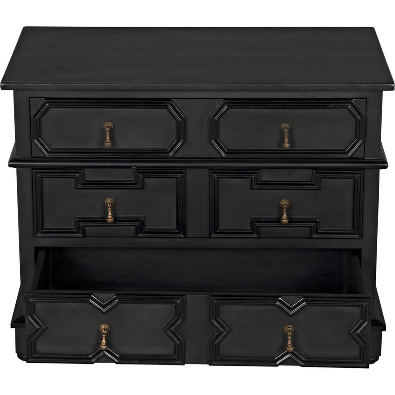 Watson Wood Black Dresser