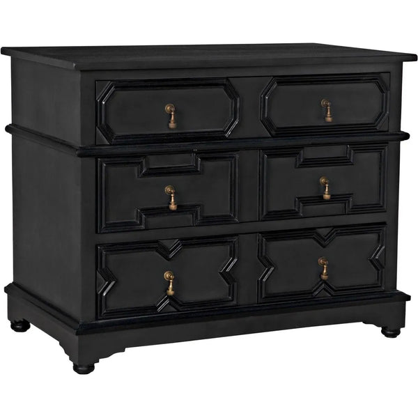 Watson Wood Black Dresser