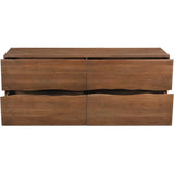 Watson Wood Brown 4 Drawer Dresser