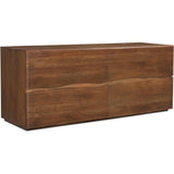 Watson Wood Brown 4 Drawer Dresser