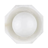 Waystone White Modern Alabaster Design Wall Sconce