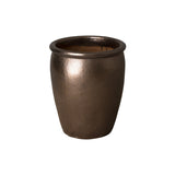 Weather Resistant Round Ceramic Pot