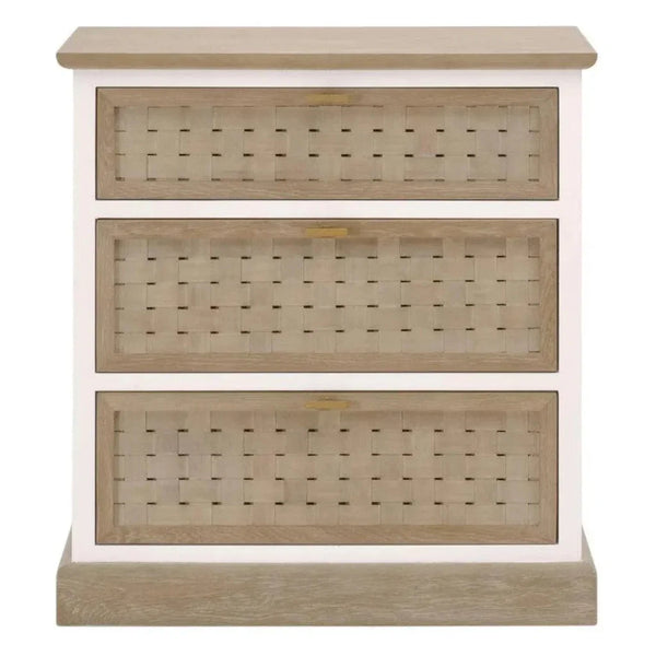 Weave Entry Wood Dresser-Dressers-Essentials For Living-LOOMLAN