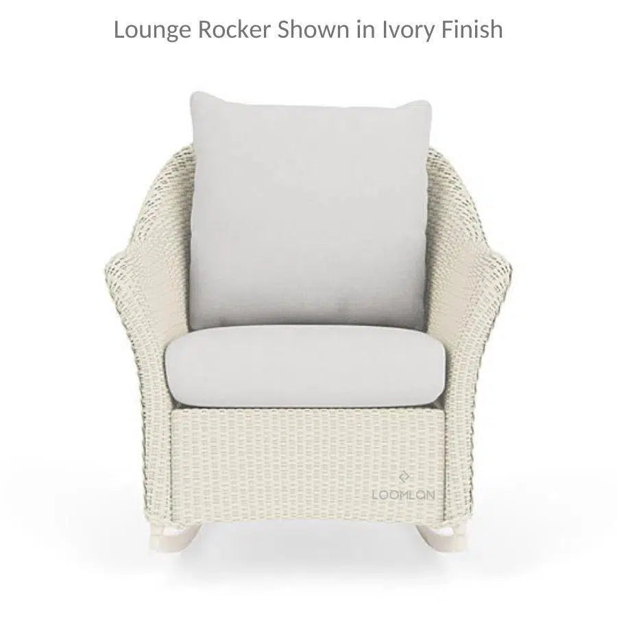 Weekend Retreat 3 Piece Wicker Loveseat & Rocker Set