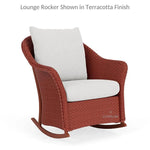 Weekend Retreat 3 Piece Wicker Loveseat & Rocker Set