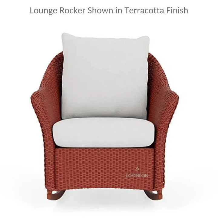 Wicker Loveseat & Rocker Set 3PC | LOOMLAN