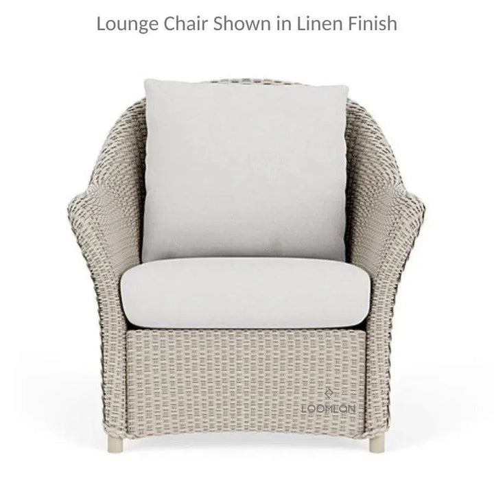 Weekend Retreat Dining Chair All Weather Wicker-Outdoor Dining Chairs-Lloyd Flanders-LOOMLAN