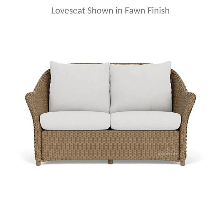 Weekend Retreat Dining Chair All Weather Wicker-Outdoor Dining Chairs-Lloyd Flanders-LOOMLAN