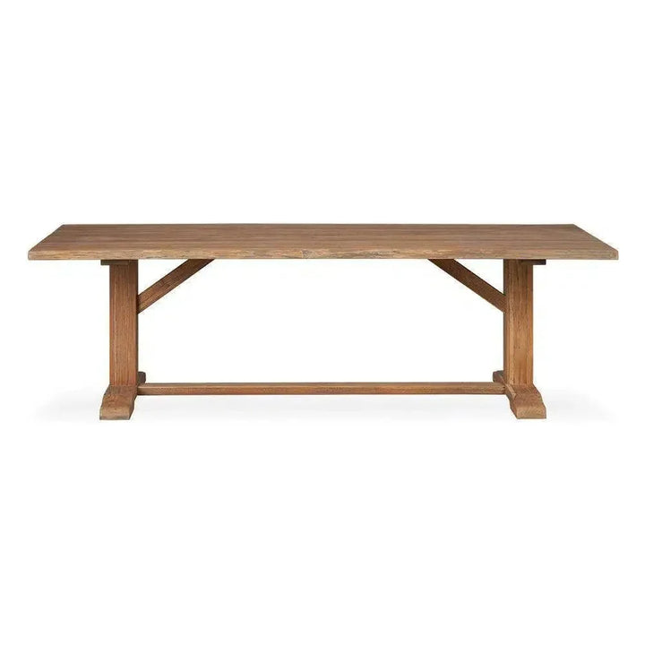 Weekend Retreat Dining Table Set For 8 Wicker Chairs-Outdoor Dining Sets-Lloyd Flanders-LOOMLAN