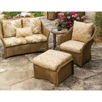 Weekend Retreat Ottoman All Weather Wicker