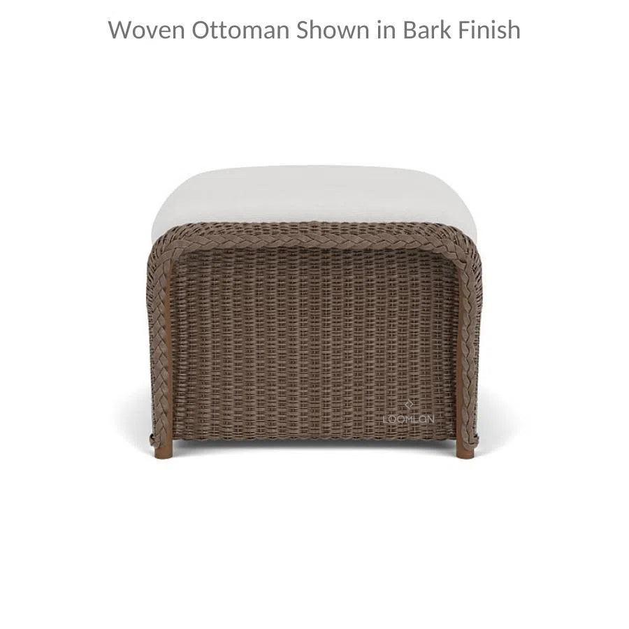 Weekend Retreat Ottoman All Weather Wicker