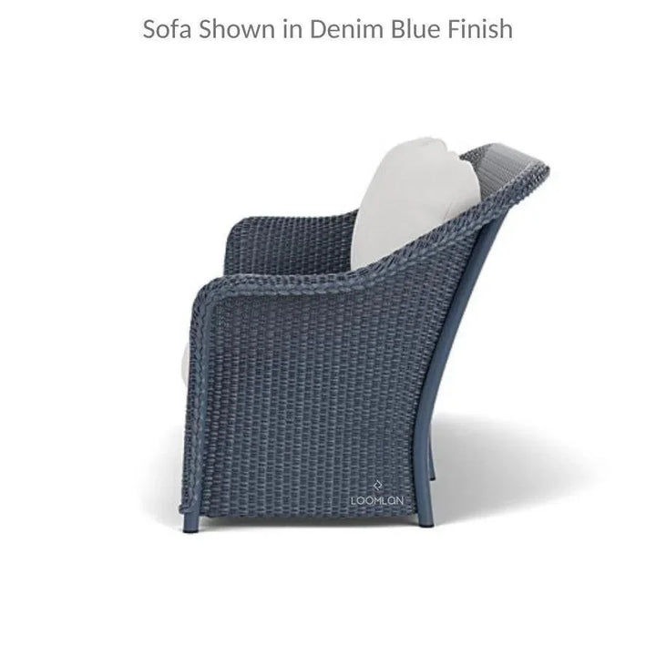 All Weather Wicker Outdoor Sofa | LOOMLAN