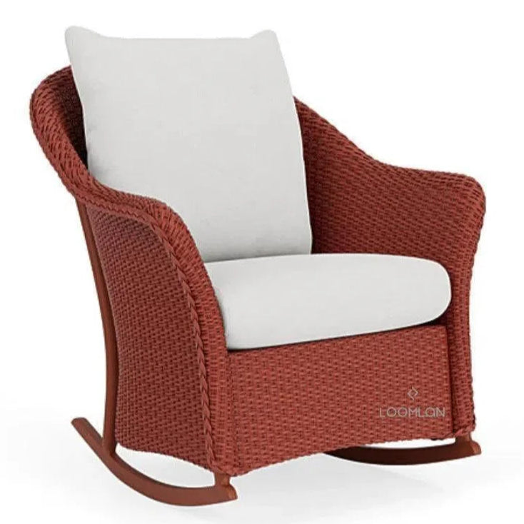 Outdoor Lounge Rocker Chair by Lloyd Flanders | LOOMLAN
