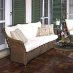 Weekend Retreat Outdoor Loveseat All Weather Wicker