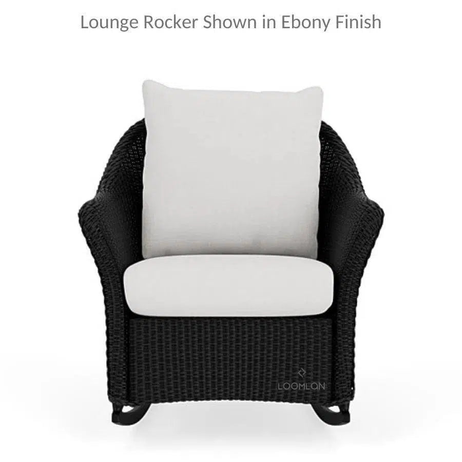 Weekend Retreat Rocker Lounge Chair Set Ottoman