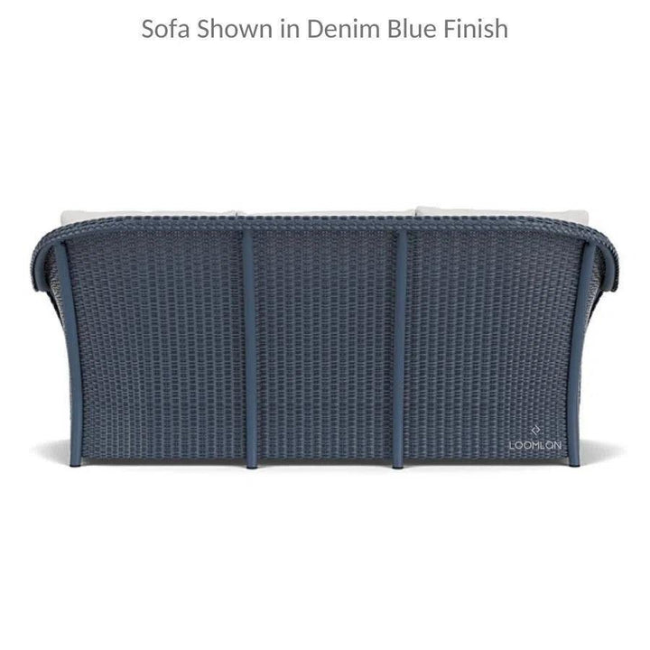 Weekend Retreat Wicker Sofa Lounge Set Lloyd Flanders-Outdoor Lounge Sets-Lloyd Flanders-LOOMLAN