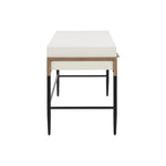 Weldrick Iron Based Wooden Desk