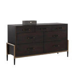 Weldrick Solid Wood Dresser On Stand