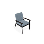 Welles Cushion Cafe Dining Chair Polymer Arm