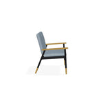 Welles Cushion Cafe Dining Chair Polymer Arm