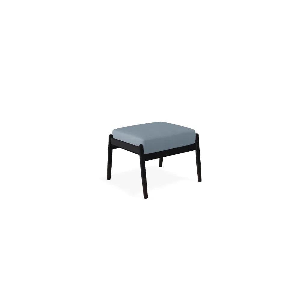 Welles Cushion Ottoman Polymer Tapered Legs